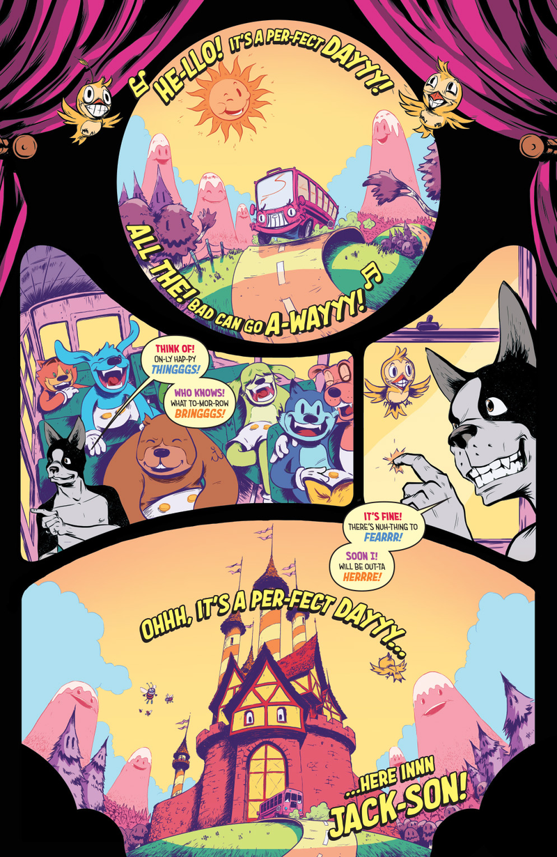 Illustration for article titled Exclusive Boom! preview: Cartoon animals go to prison in Kennel Block Blues